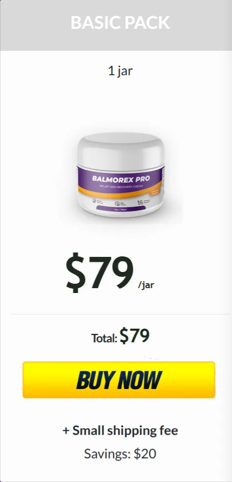 Balmorex Pro price 1 bottle